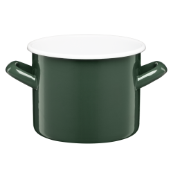 Garnek emaliowany gładki GORDON 14cm/1,5l 29298 zielony